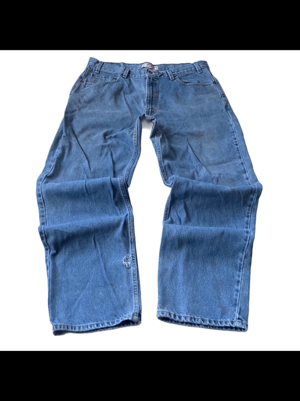 Vintage Y2k Levi Strauss Signature Denim Relaxed Fit Jeans Thrashed